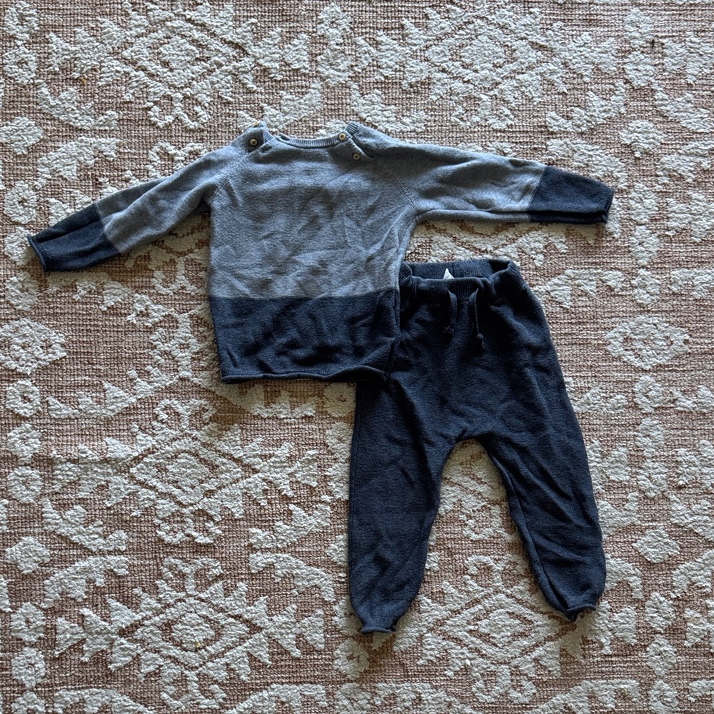 Organic cotton winter matching set 2T